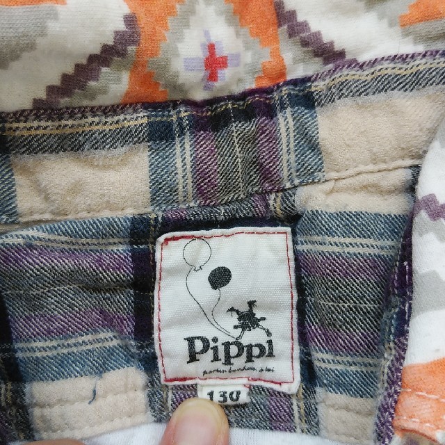 Pippi(ピッピ)のシャツ 130    120 ロンT　グローバルワーク　GU　GAP ユニクロ キッズ/ベビー/マタニティのキッズ服男の子用(90cm~)(Tシャツ/カットソー)の商品写真