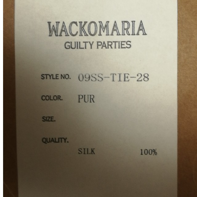 WACKO MARIA(ワコマリア)のWACKO MARIA  蝶ネクタイ メンズのファッション小物(ネクタイ)の商品写真