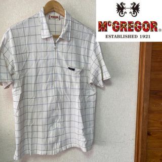 マックレガー(McGREGOR)のMCGREGOR マックレガー ポロシャツ　フルオープン　ジップアップ(ポロシャツ)