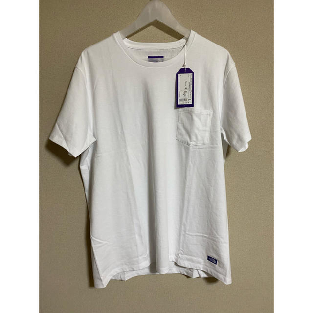 THE NORTH FACE(ザノースフェイス)のザ ノースフェイス パープルレーベル ナナミカ NT3939N ホワイト L メンズのトップス(Tシャツ/カットソー(半袖/袖なし))の商品写真