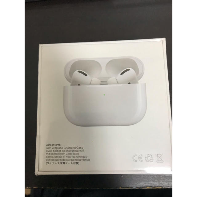 airpods pro ぽい　ワイヤレス　イヤフォン スマホ/家電/カメラのオーディオ機器(ヘッドフォン/イヤフォン)の商品写真