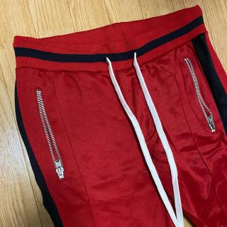 MNML TRACK PANTS RED(ジャージ)