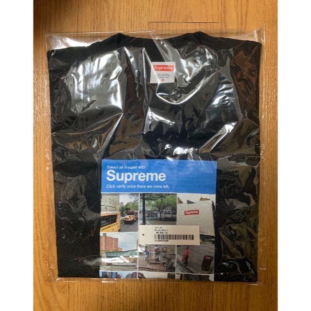 Supreme 20aw Verify Tee 黒 Sサイズ