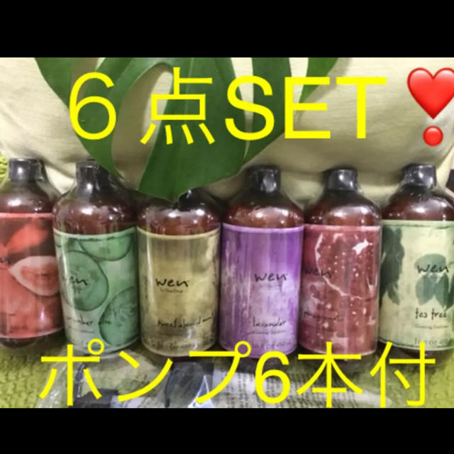 お買得‼️WEN クレンジングコンディショナー６点❣️ - シャンプー