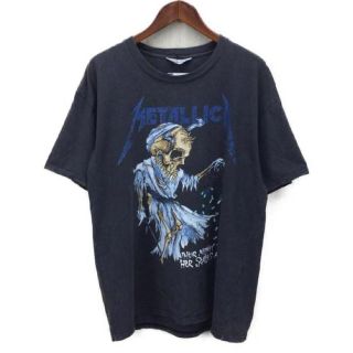 アンユーズド(UNUSED)のunused ユーズド加工　メタリカ　バンドTシャツ　fear of god  (Tシャツ/カットソー(半袖/袖なし))