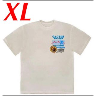 カクタス(CACTUS)のXL CACTUS TRAILS ASSN TSHIRT CREAM  Tee(Tシャツ/カットソー(半袖/袖なし))