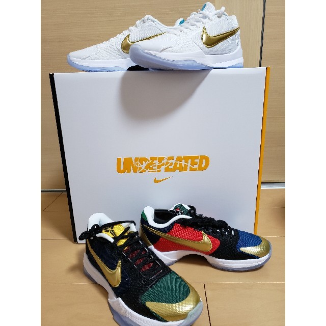 最終値下げUNDEFEATED【当選】 KOBE 5 PROTRO NIKE 2