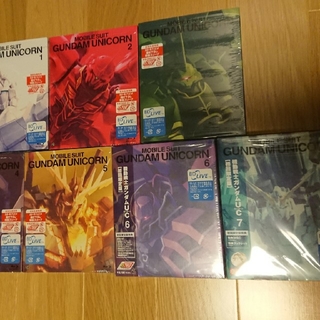Blu-ray 機動戦士ガンダムUC 通常版 全7巻セット ガンダム ユニコーン