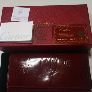 カルティエ(Cartier)のCartier財布中古品早い者勝ち(長財布)