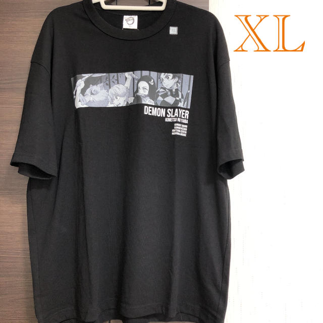 GU(ジーユー)の鬼滅の刃　コラボ　ジーユー　tシャツ　炭治郎　ねずこ メンズのトップス(Tシャツ/カットソー(半袖/袖なし))の商品写真