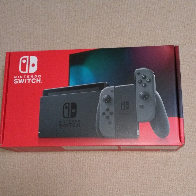 【新品未使用】Nintendo Switch 本体 新モデル グレー