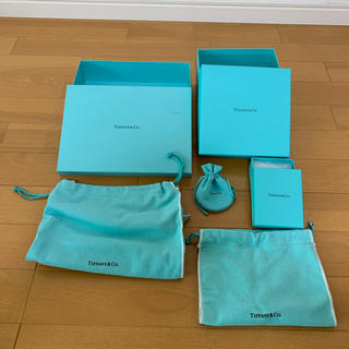 ティファニー(Tiffany & Co.)のTIFFANY ティファニー 空箱 三箱セット　正規店購入(ショップ袋)