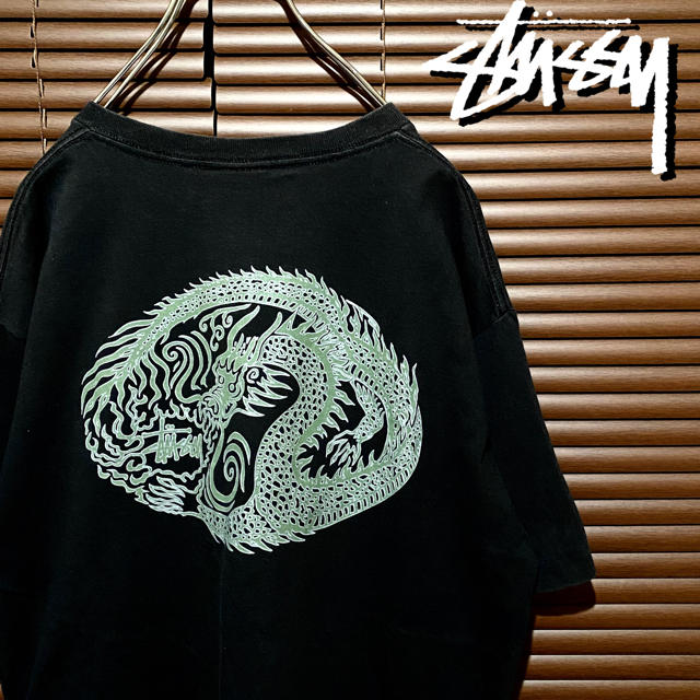 【夏モノSALE!】USA製 ステューシー ドラゴン デザインTシャツ 龍 | フリマアプリ ラクマ