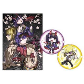 新品未使用 FGO 酒呑童子 金時 タペストリー(キャラクターグッズ)