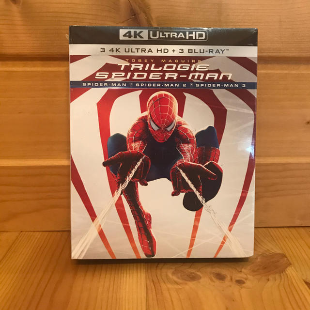 新品　スパイダーマン トリロジー 4K ULTRA HD ＆ ブルーレイ外国映画