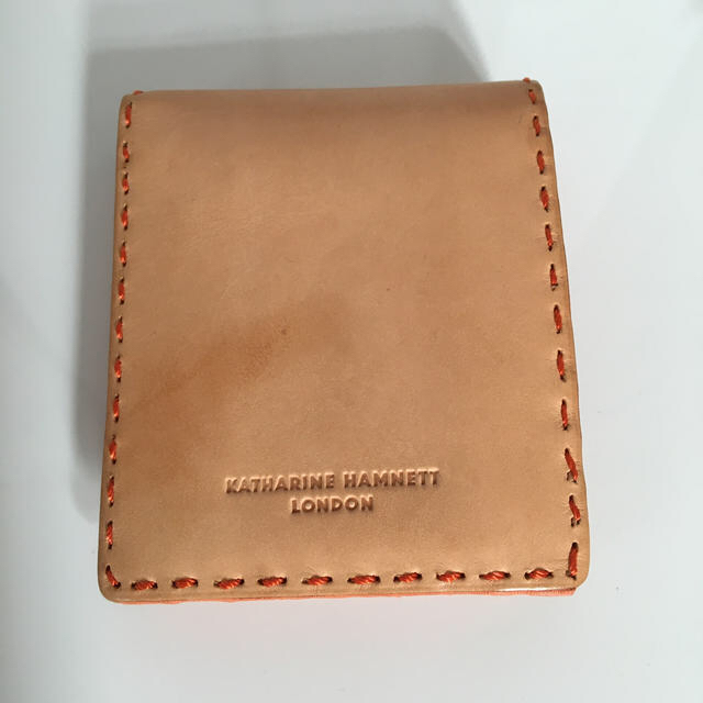 KATHARINE HAMNETT(キャサリンハムネット)のキャサリンハムネット　ロンドン　革折財布 レディースのファッション小物(財布)の商品写真