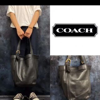 コーチ(COACH)の良品COACHオールドコーチレザートートバッグ(トートバッグ)