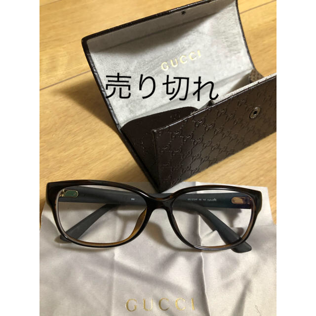 Gucci(グッチ)のGUCCI グッチ　度入り　メガネ レディースのファッション小物(サングラス/メガネ)の商品写真