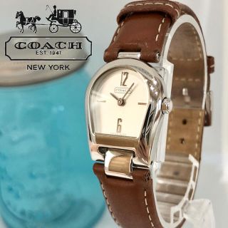 コーチ(COACH)のコーチ時計　レディース腕時計　新品電池　人気アンティーク　66(腕時計)