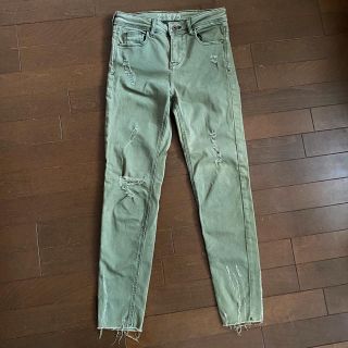 ザラ(ZARA)の▶︎専用です【ZARA】ダメージ加工ストレッチデニムパンツ(スキニーパンツ)