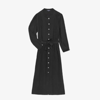 アーペーセー(A.P.C)のfrance soeur paris black dress(ロングワンピース/マキシワンピース)