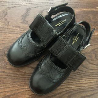 コムデギャルソン(COMME des GARCONS)の16AW トリココムデギャルソン レザー サンダル 美品 24.5(サンダル)