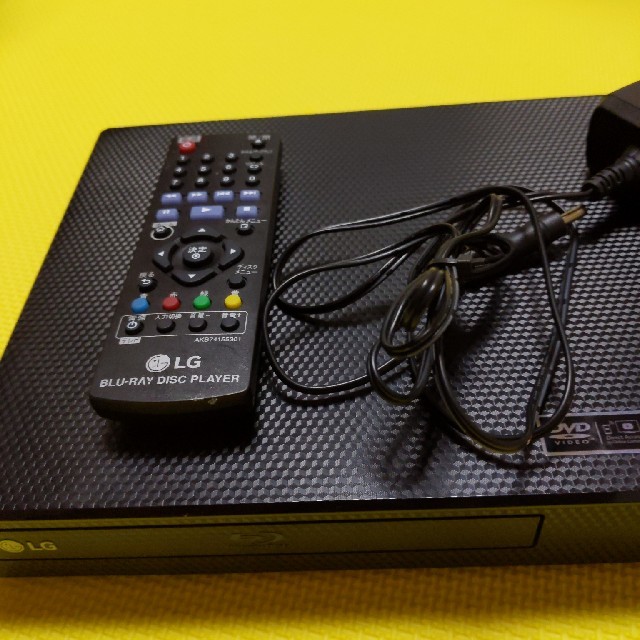 LG ブルーレイ／DVDプレーヤー　BP350 再生専用機器