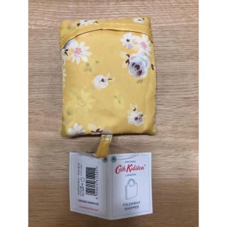 キャスキッドソン(Cath Kidston)の【新品】キャスキッドソン　エコバッグ イエロー 花柄(エコバッグ)