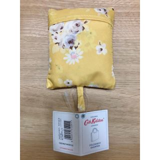 キャスキッドソン(Cath Kidston)の【新品】キャスキッドソン　エコバッグ イエロー 花柄(エコバッグ)