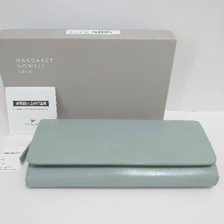 マーガレットハウエル(MARGARET HOWELL)の【美品】＊MARGARET HOWELL idea＊ベンジャミン 長財布 ブルー(財布)