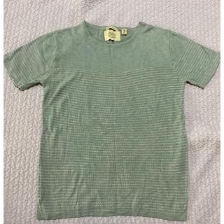 ジャーナルスタンダード(JOURNAL STANDARD)のメンズ JORNAL STANDARD ニットTシャツ M グリーン(Tシャツ/カットソー(半袖/袖なし))