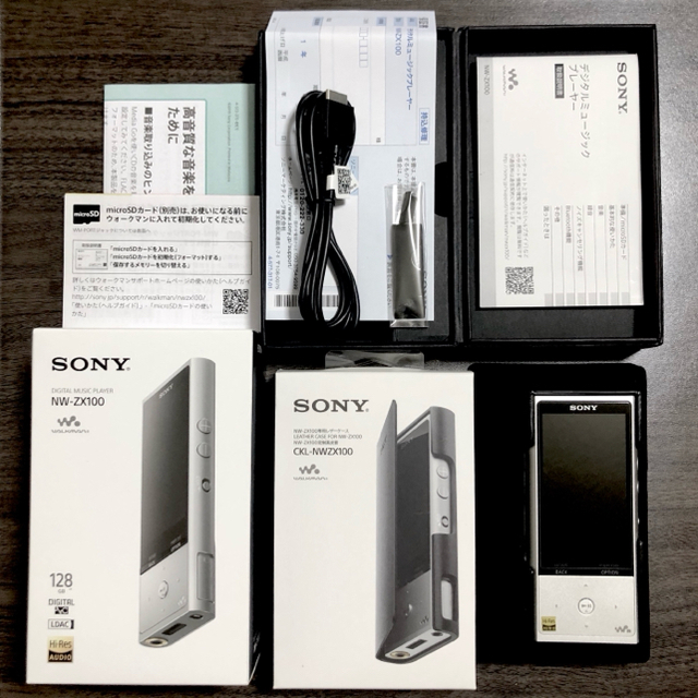 SONY WALKMAN NW-ZX100 S 128GB ハイレゾ対応