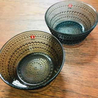 イッタラ(iittala)のイッタラ カステヘルミ ボウル　サンド&グレー　新品未使用(食器)