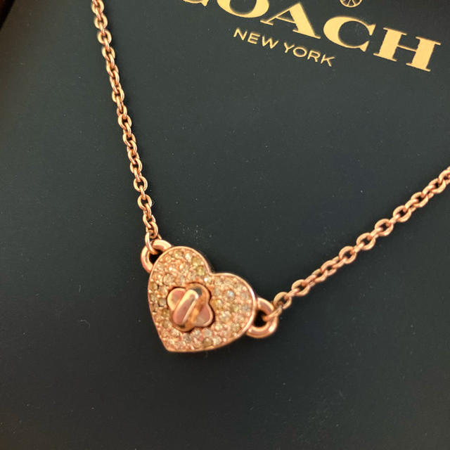 COACH コーチ ハート ネックレス