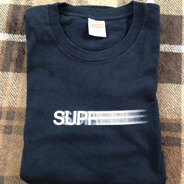 supreme Tシャツ 紺色