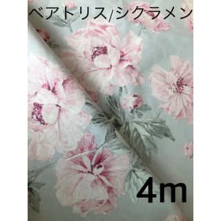 ローラアシュレイ(LAURA ASHLEY)のローラアシュレイ★UK製本物ベアトリス/シクラメン4m(その他)