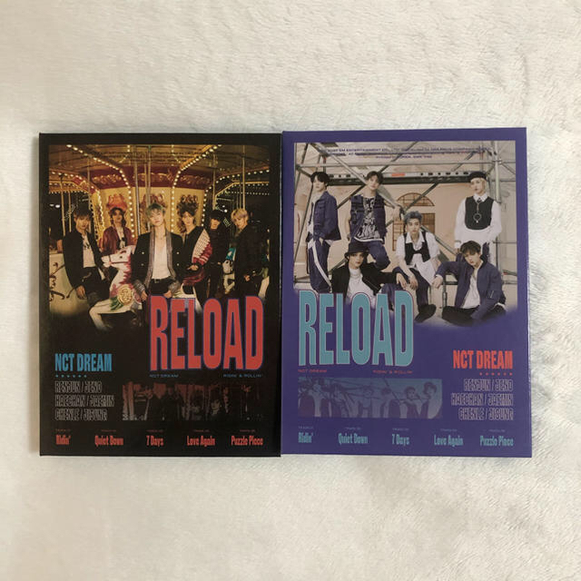 NCTDREAM RELOAD アルバム 2種セット エンタメ/ホビーのCD(K-POP/アジア)の商品写真