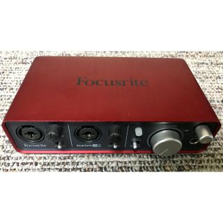 Focusrite scarlett2i2(オーディオインターフェイス)