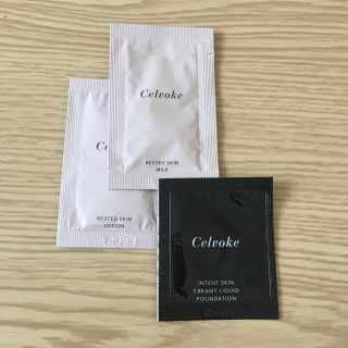 スリー(THREE)のセルヴォーク Celvoke 化粧水 乳液 ファンデーションセット(化粧水/ローション)