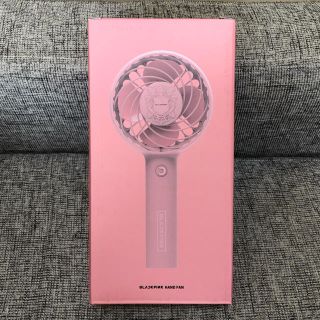 最終SALE！blackpink ハンディファン 扇風機 ピンク(扇風機)