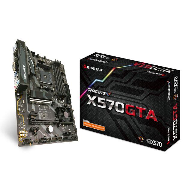 新品 未開梱 BIOSTAR X570GTA PCIe4.0 ATXマザーボード