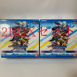 バンダイ(BANDAI)の★2BOXセット★デジモンカードゲーム NEW EVOLUTION【BT-01】(Box/デッキ/パック)