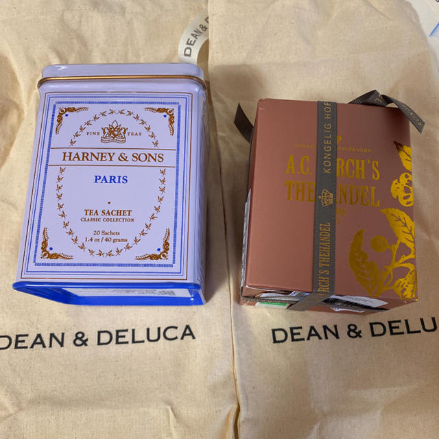 DEAN & DELUCA(ディーンアンドデルーカ)の紅茶HARNEY&SONS、デンマーク王室御用達A.Cパークス 食品/飲料/酒の飲料(茶)の商品写真