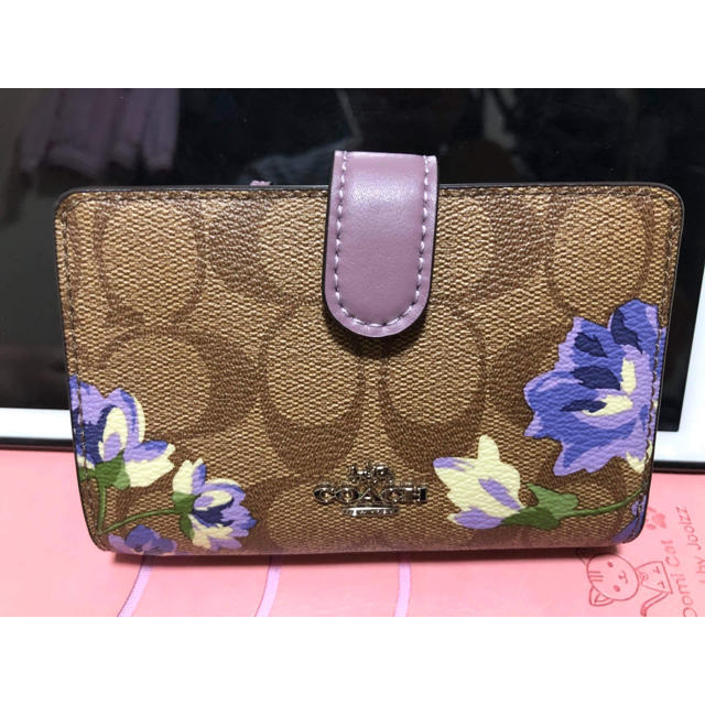 COACH【コーチレディース/二つ折り財布F73374