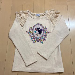 アナスイミニ(ANNA SUI mini)のANNA SUImini 130【極美品】♡刺繍♡(Tシャツ/カットソー)