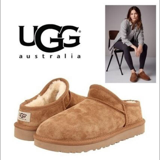 今季　Ugg アグ 24cm CLASSIC SLIPPER スリッポン