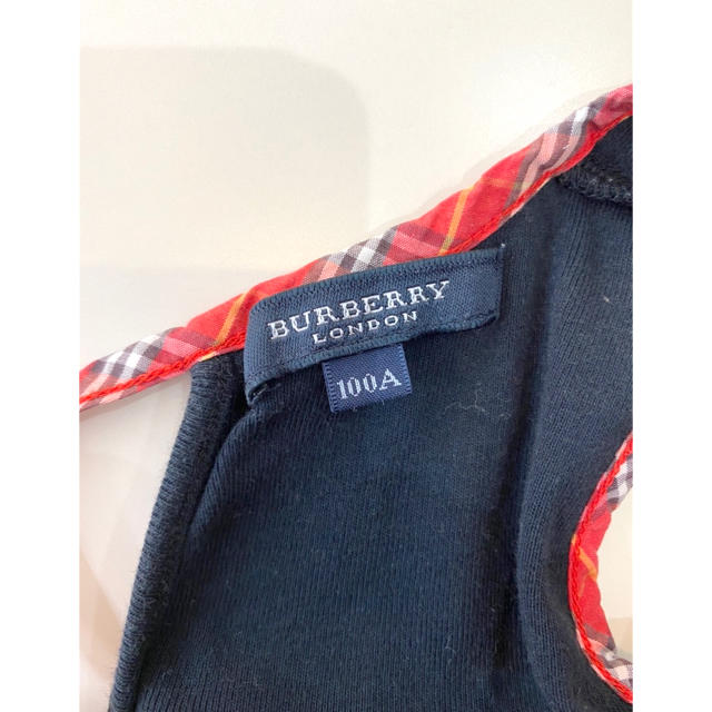 BURBERRY(バーバリー)の売り切れました☆バーバリーキッズワンピース100サイズ キッズ/ベビー/マタニティのキッズ服女の子用(90cm~)(ワンピース)の商品写真