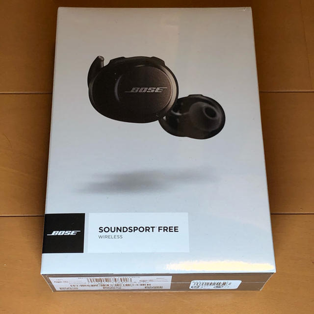 新品未開封 BOSE  SoundSport Free wireless ボーズオーディオ機器
