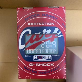 ジーショック(G-SHOCK)の広島カープ　Gショック　時計　2019 新品未使用(記念品/関連グッズ)