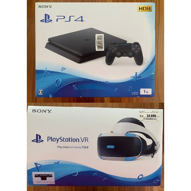 SONY【美品 】PlayStation4 ＆VR ＆ WORLDS セット